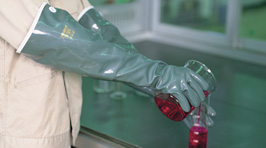 Long gloves / Gloves for glove boxes