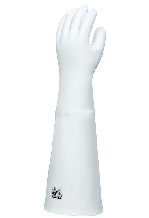 シリアルシール付 アスワン アズワン(AS ONE) シリコーン耐熱手袋 ロング Lサイズ H200-40 1双 通販 