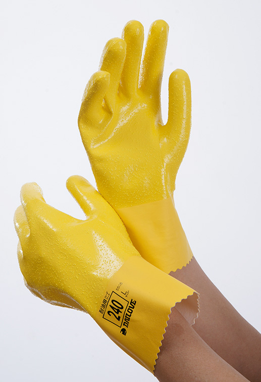 耐油手袋 ダイローブ240 | ダイヤゴム株式会社|工業用手袋のダイローブ