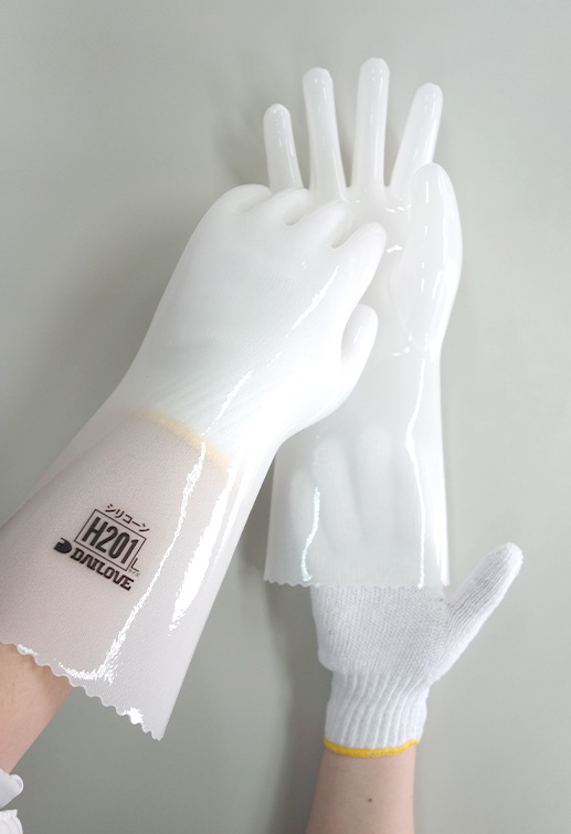 有機溶剤用手袋 ダイローブH201 | ダイヤゴム株式会社|工業用手袋の